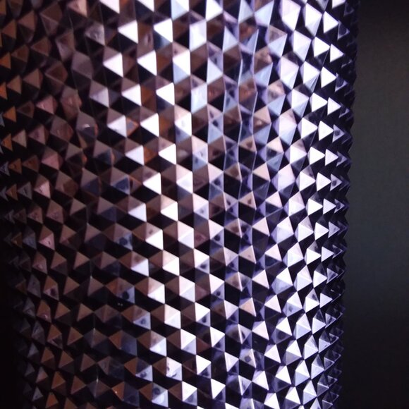 Metallic Purple Tumbler 20 oz and straw - Picture 4 of 5